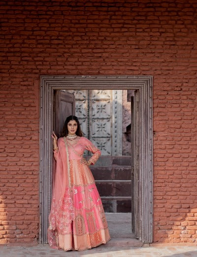 Dvaar Anarkali with dupatta