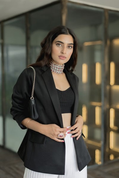 Black blazer