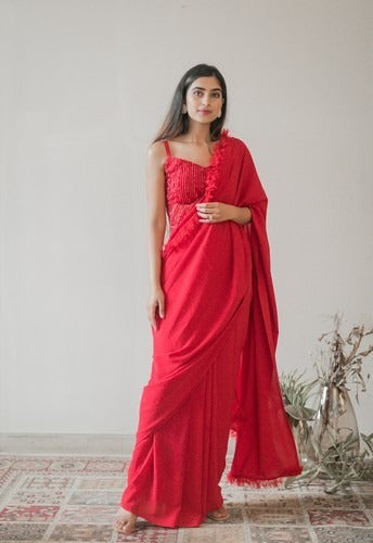 Ruby Woo Saree