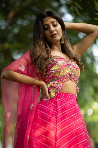 Butterfly skirt set