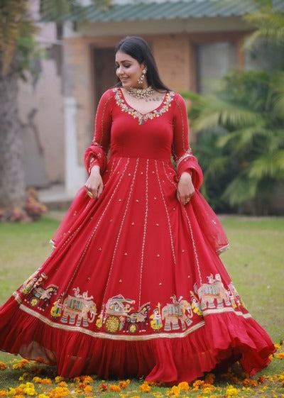 Baarat Anarkali set